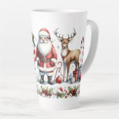 A Merry Gathering of Christmas Cheer カフェラテマグ (右アングル)