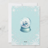 A Merry Little Baby is on the Way Invitation 招待状 (裏面)