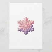 A Merry Little Baby is on the Way Invitation 招待状 (裏面)