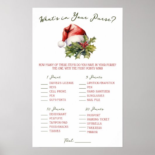 A Merry Little Baby Shower Baby Shower Game ポスター (正面)