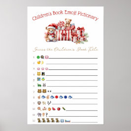 A Merry Little Baby Shower Baby Shower Game ポスター