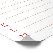 A Merry Little Baby Shower Baby Shower Game ポスター (角)