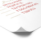 A Merry Little Baby Shower Baby Shower Game ポスター (角)