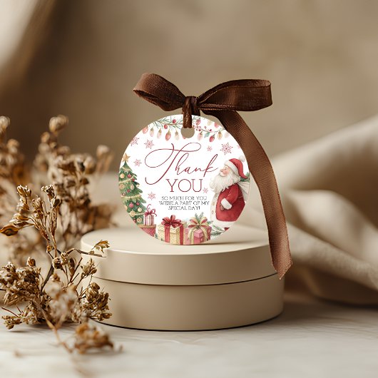 A Merry Little Birthday Gift Tag フェイバータグ