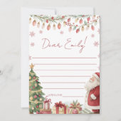 A Merry Little Birthday Message Card 招待状 (正面)