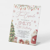 A Merry Little Birthday Time Capsule 台座サイン (正面)