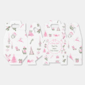 A Merry Little Christmas Baby Shower Favor Boxes フェイバーボックス (見開き)