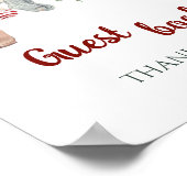 A Merry Little Christmas Clothes Guest Book ポスター (角)