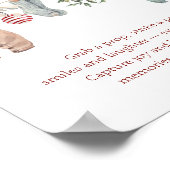 A Merry Little Christmas Clothes Photo Booth  ポスター (角)