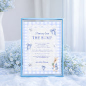 A Message From The Bump Peter Rabbit Baby Shower ポスター