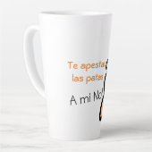 A mi no me apestan las Patas Aluminum Water Bottle カフェラテマグ (左アングル)