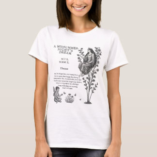 A Midsummer Night Literary Shakespeare Inspired Tシャツ