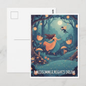 A Midsummer Night's Dream Shakespeare ポストカード (正面/裏面)