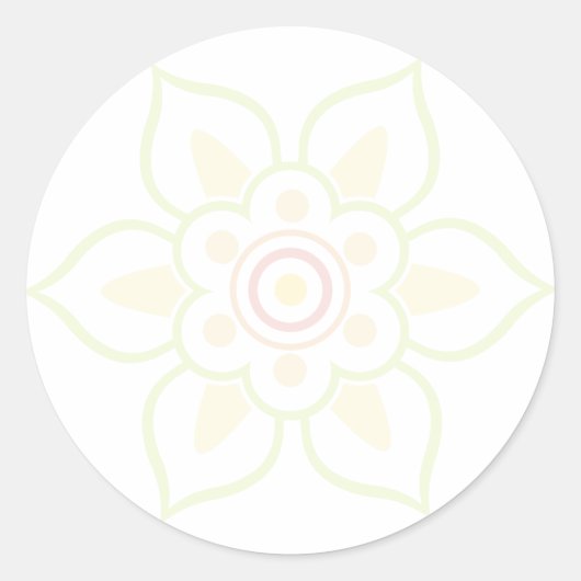 A Modern Interpretation of Korean Patterns ラウンドシール (正面)