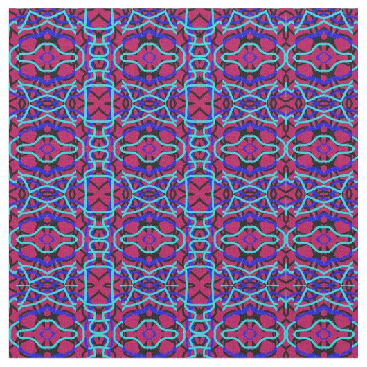 A modern multicolor fabric print pattern design  ファブリック (クローズアップ)