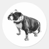 A Moment of Patience ラウンドシール (正面)