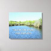 A Moment of Thankful Peace キャンバスプリント (正面)