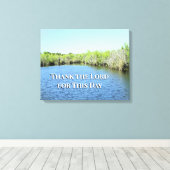 A Moment of Thankful Peace キャンバスプリント (インサイチュ (ウッドフロア))