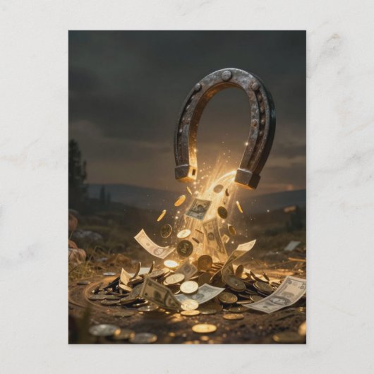 A Money Magnet AI Art ポストカード (正面)