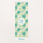 A Monogrammed Tropical Summer ヨガマット (正面)