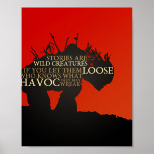 A Monster Calls Stories are Wild Creatures  ポスター