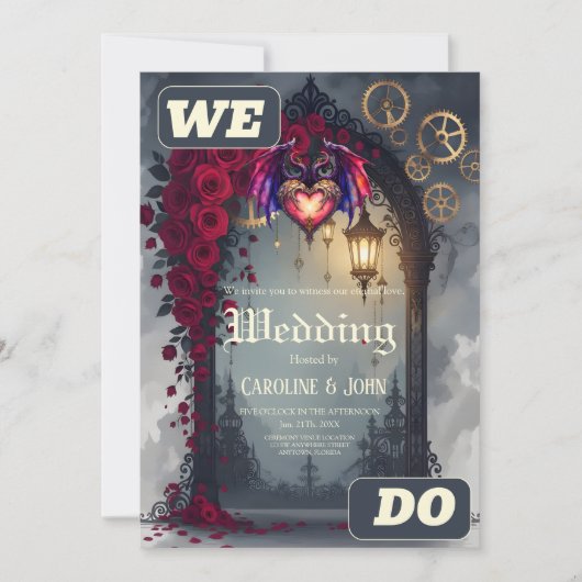 A Moonlit Invitation –Love Turns the Gears of Time 招待状 (正面)