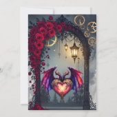 A Moonlit Invitation –Love Turns the Gears of Time 招待状 (裏面)