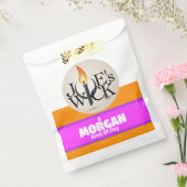 A Morganのような1日：Joe's Wickロゴ付き フェイバーバッグ (封をした状態)