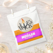 A Morgan Kind Of Day：ジョーズウィックロゴ付き フェイバーバッグ (クリップ留めされた状態)