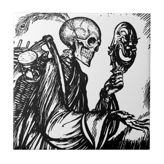 A morte chama タイル (正面)