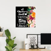 A Mother Is Like A Flower Gift, Mother's Day Gift ポスター (ホームオフィス)