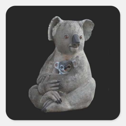 A Mother’s Embrace スクエアシール (正面)