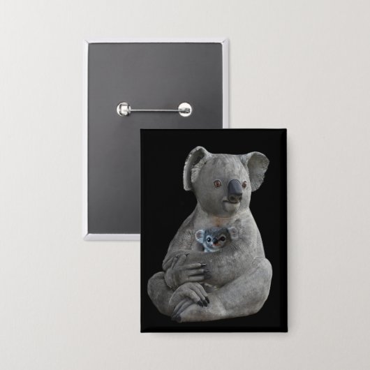 A Mother’s Embrace 缶バッジ (正面/裏面)