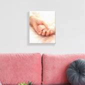 A Mother’s First Touch キャンバスプリント (インサイチュ (リビング))
