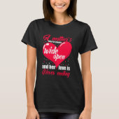 A Mother s Heart Always Wide Open & her Love is ne Tシャツ (正面)
