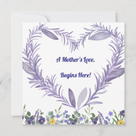 A Mother’s Love Begins Here – First Mother's Day シーズンカード
