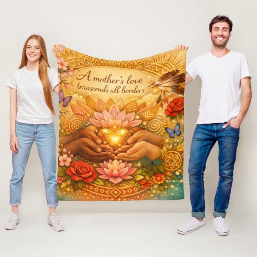 A Mother’s Love — Fleece Blanket フリースブランケット (インサイチュ)