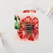 A Mother’s Love | Floral Mother’s Day  カード (正面/裏面インサイチュ)