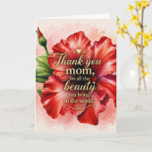 A Mother’s Love | Floral Mother’s Day  カード (黄色い花)