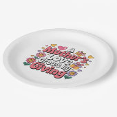 A Mother’s Love Grows By Giving ペーパープレート (アングル)