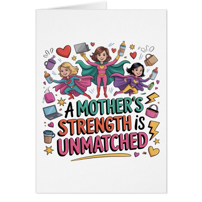 A Mother’s Strength Is Unmatched (正面)