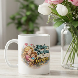 A Mother & Son Bond Is Forever Mug コーヒーマグカップ