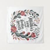 A Mother's Care Mends Broken Spirits タペストリー (正面(横))