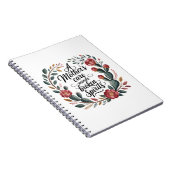 A Mother's Care Mends Broken Spirits ノートブック (右側)