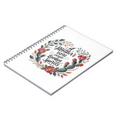 A Mother's Care Mends Broken Spirits ノートブック (左側)