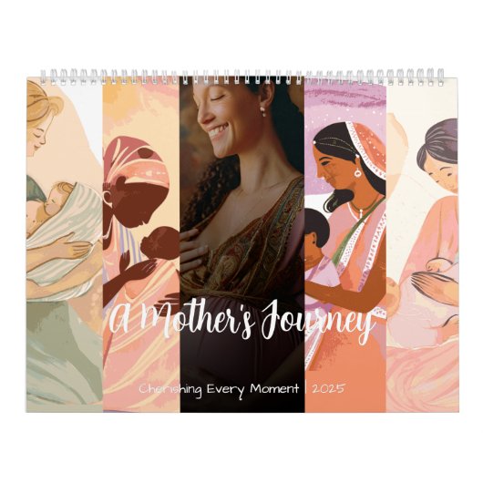 A Mother's Journey: Baby Milestone Tracker カレンダー (カバー)