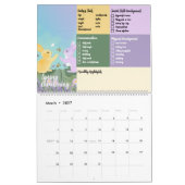 A Mother's Journey: Baby Milestone Tracker カレンダー (3月 2027)