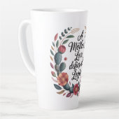 A Mother's Love Defies All Logic カフェラテマグ (左アングル)