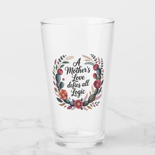 A Mother's Love Defies All Logic タンブラーグラス (正面)