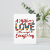 A Mother's Love Is The Answer To Everything ポストカード (スタンド正面)